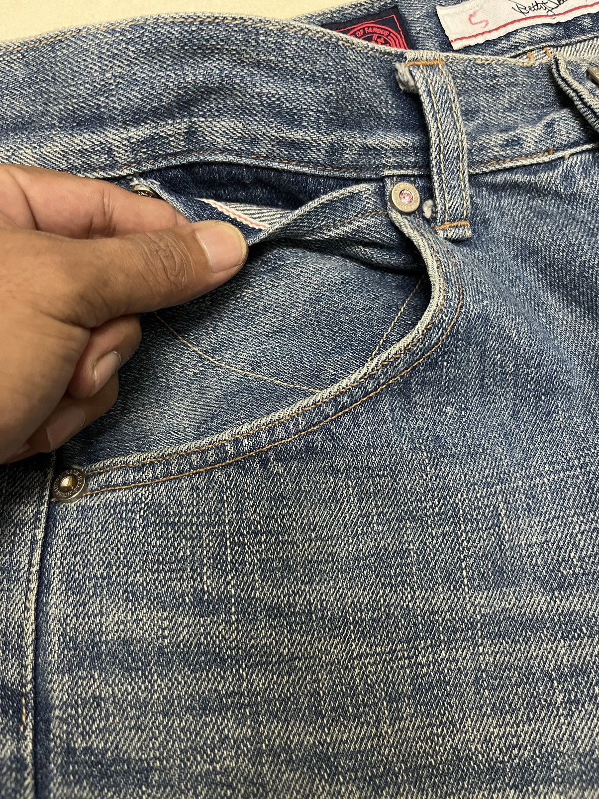 Japanese Brand Betty Smith X Kurashiki Japan Selvedge Denim Size US 30 / EU 46 - 7 Thumbnail