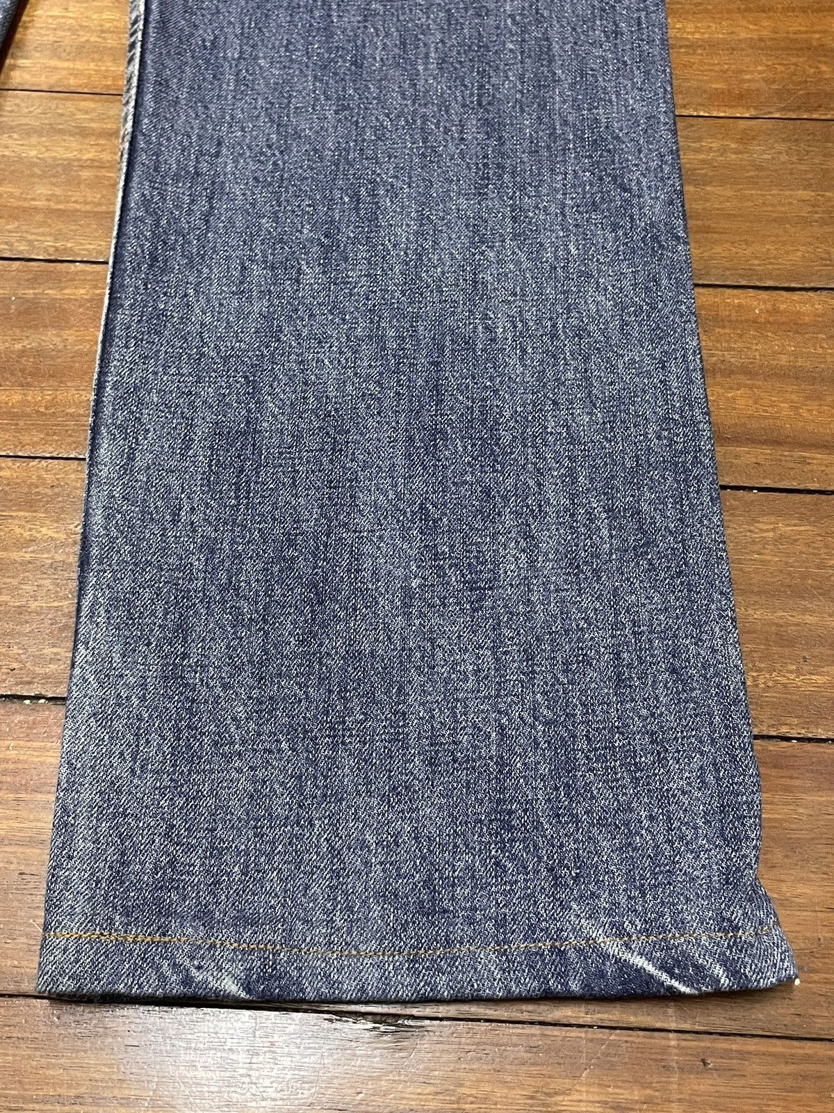 Japanese Brand × Vintage Rare Vintage Japanese Brand Sukajan Double Waist Jeans 1990s Size US 31 - 8 Thumbnail