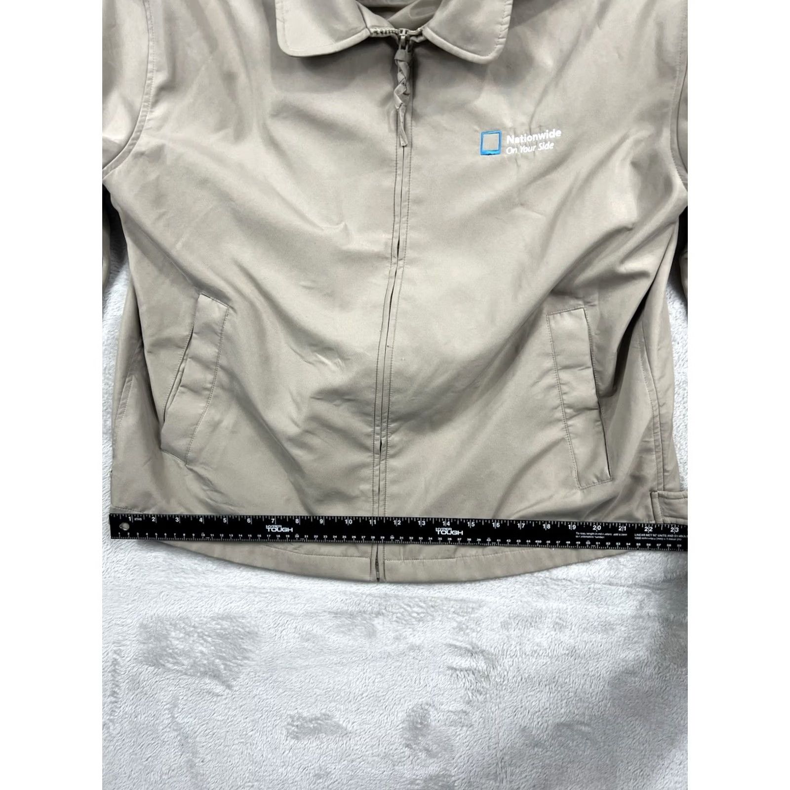 Vintage Tri Mountain Men Lightweight Windbreaker Jacket M Tan Beige Zip Front Outdoor Shell Size US M / EU 48-50 / 2 - 6 Thumbnail