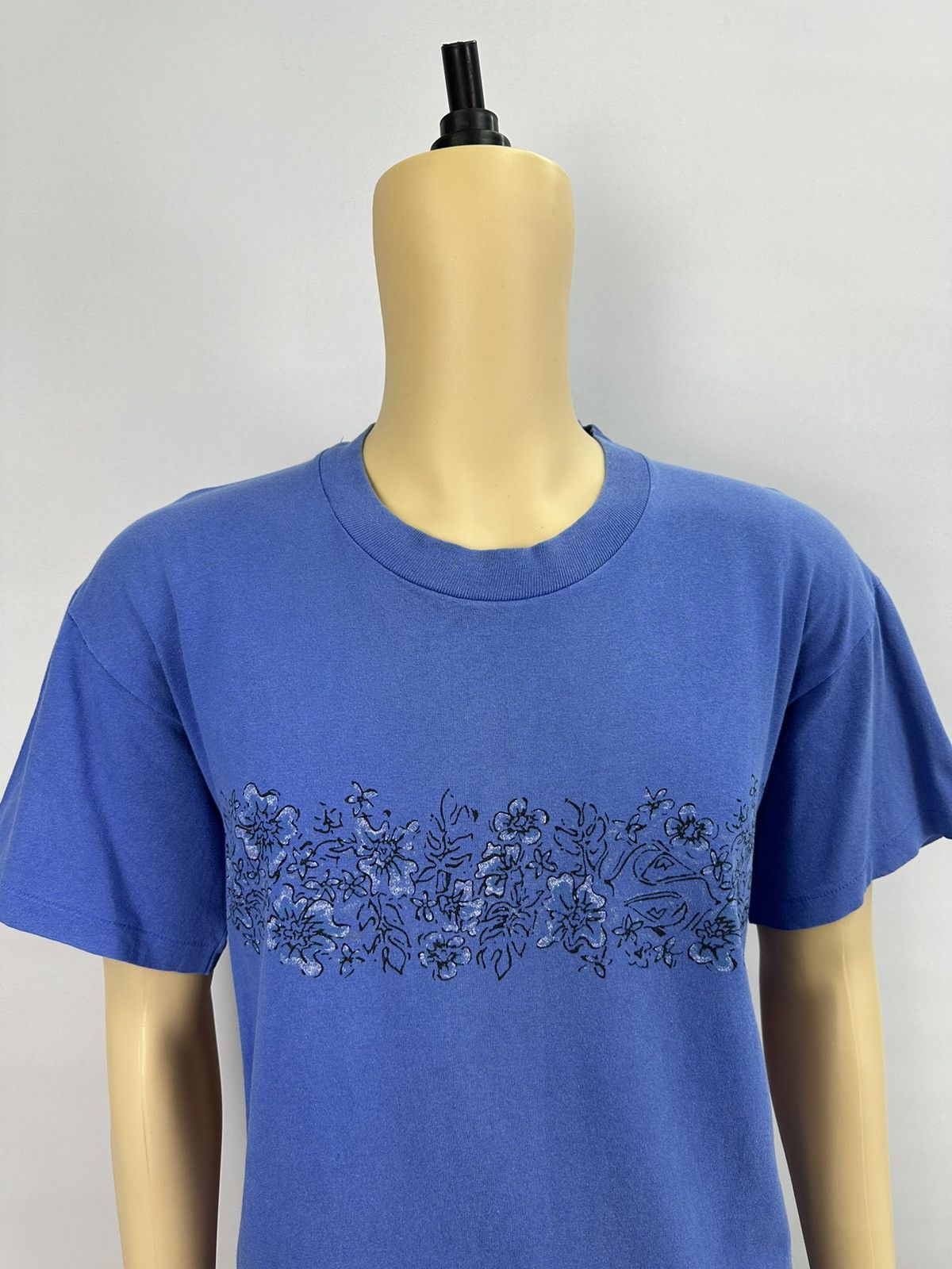 Quiksilver Quiksilver 80s Flower Single Stitch Vintage Tshirt A585 Size US M / EU 48-50 / 2 - 2 Thumbnail