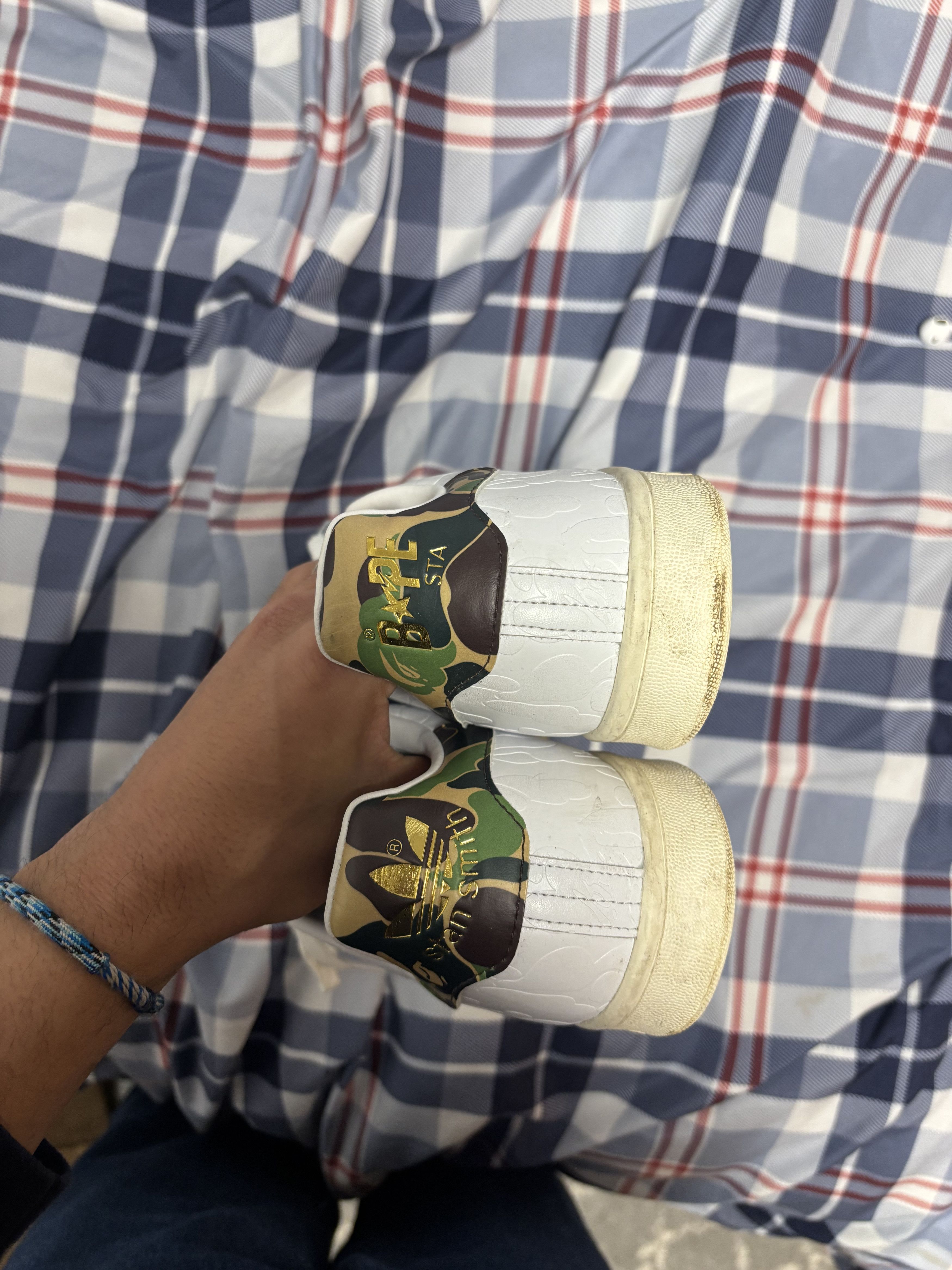 Adidas × Bape Bape Stan Smith Adidas sneaker Size US 10 / EU 43 - 6 Thumbnail
