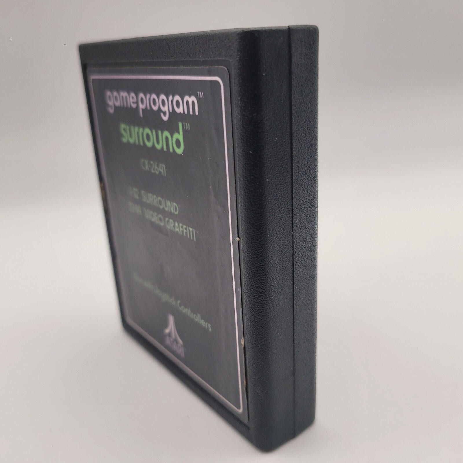 Other Atari 2600 - Surround + Video Graffiti (Text Label) Cart Size ONE SIZE - 3 Thumbnail