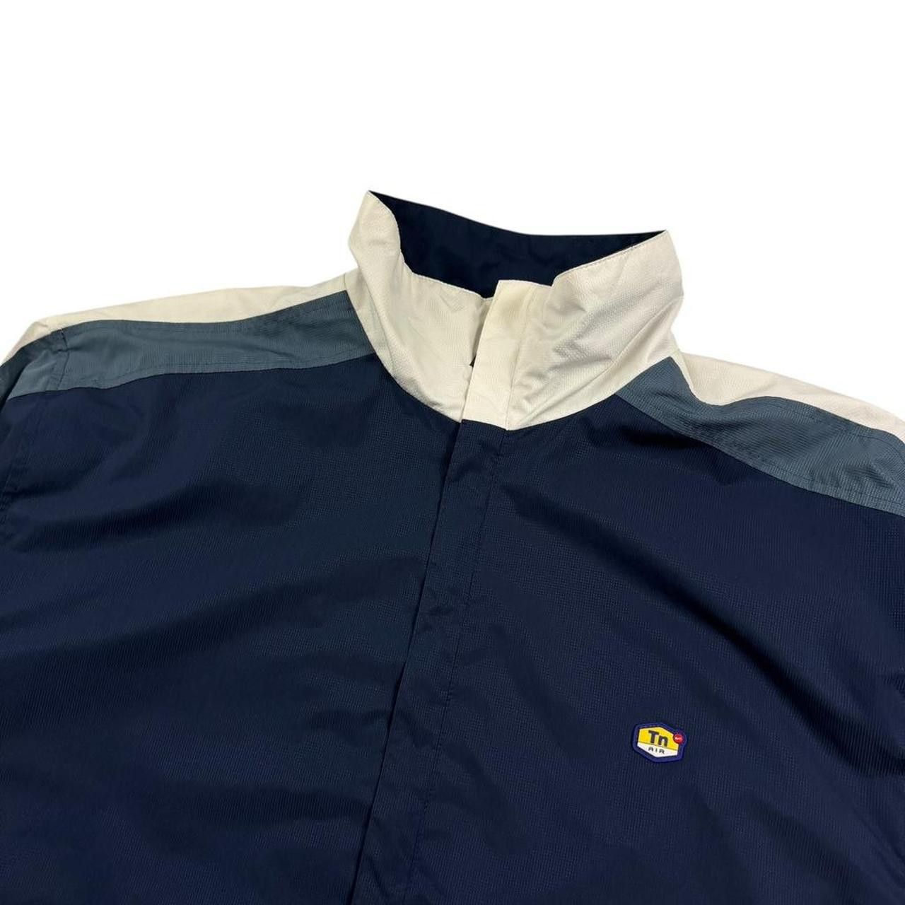 Nike Vintage 2000s Nike TN Track Jacket Navy & Blue - Extra Large Size US XL / EU 56 / 4 - 4 Thumbnail