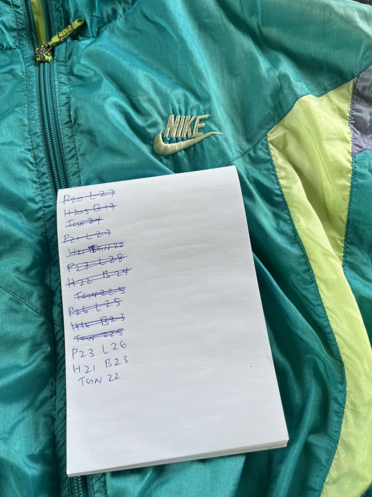 Nike × Sports Specialties × Vintage 🔥RARE Vintage Nike Silver Tag Zipper Jacket 90s Size US L / EU 52-54 / 3 - 15 Thumbnail