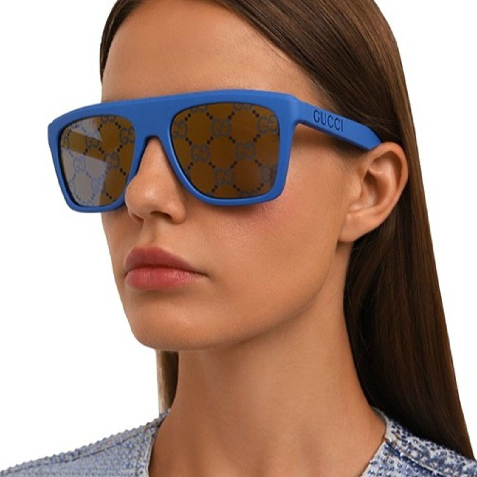 Gucci NEW Gucci GG1570S-004 GG Mirror(889652469058-GRO)