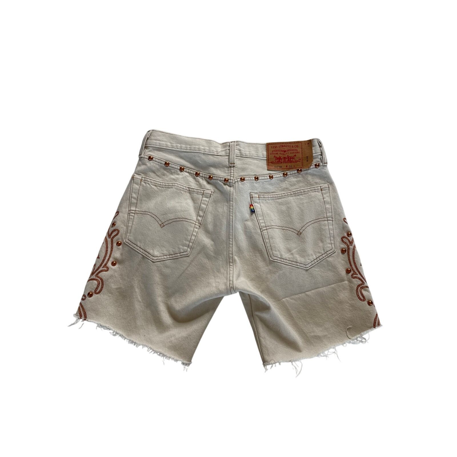 Levi's Levi’s 2024 Pride Collection 501® ’93 Cut-Off Shorts 31 in Size US 31 - 1 Thumbnail