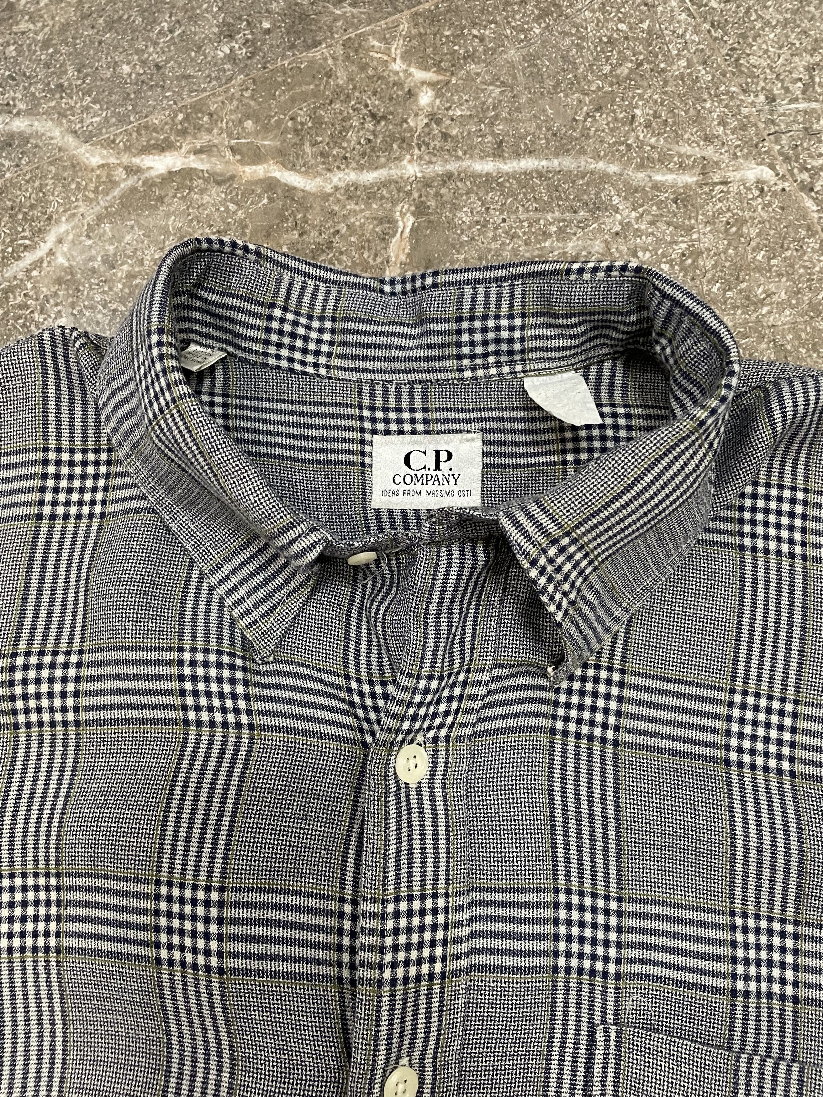 C.P. Company Vintage CP Company Flannel LS Size US XL / EU 56 / 4 - 4 Thumbnail