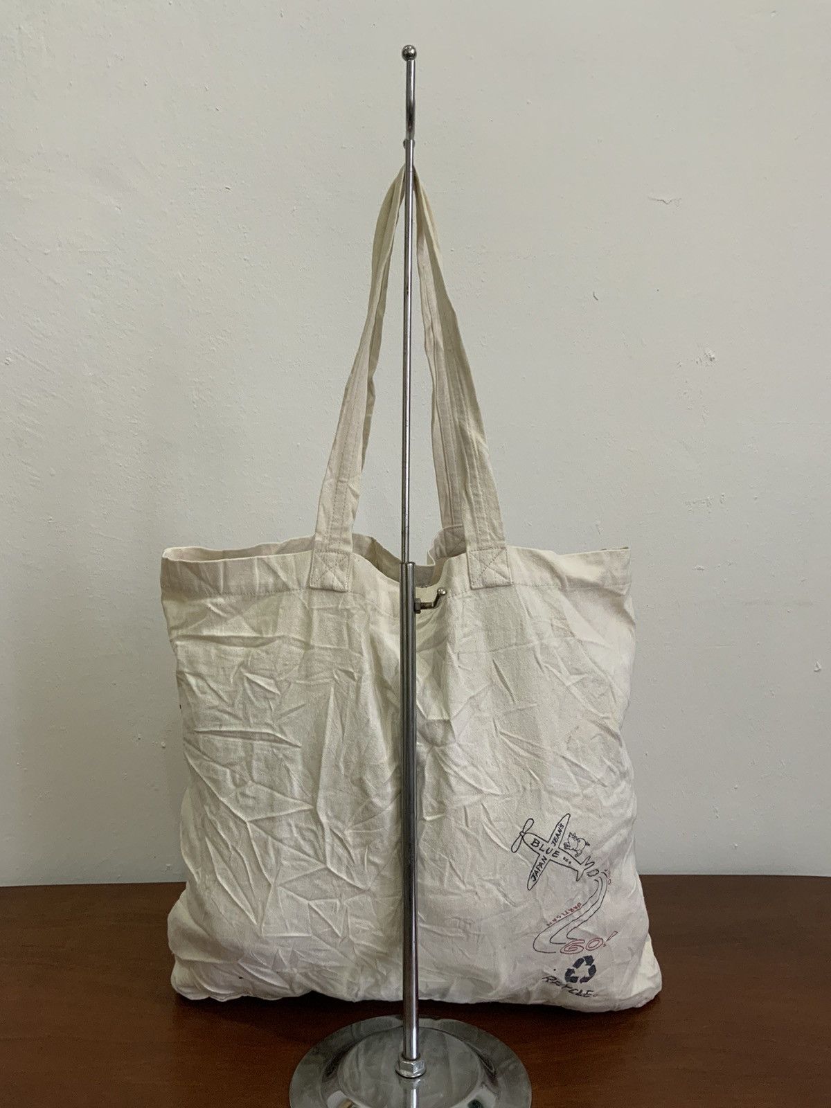 Studio D'Artisan Studio D’Artisan Japan Blue Jeans Japan Tote Bag Size ONE SIZE - 4 Thumbnail