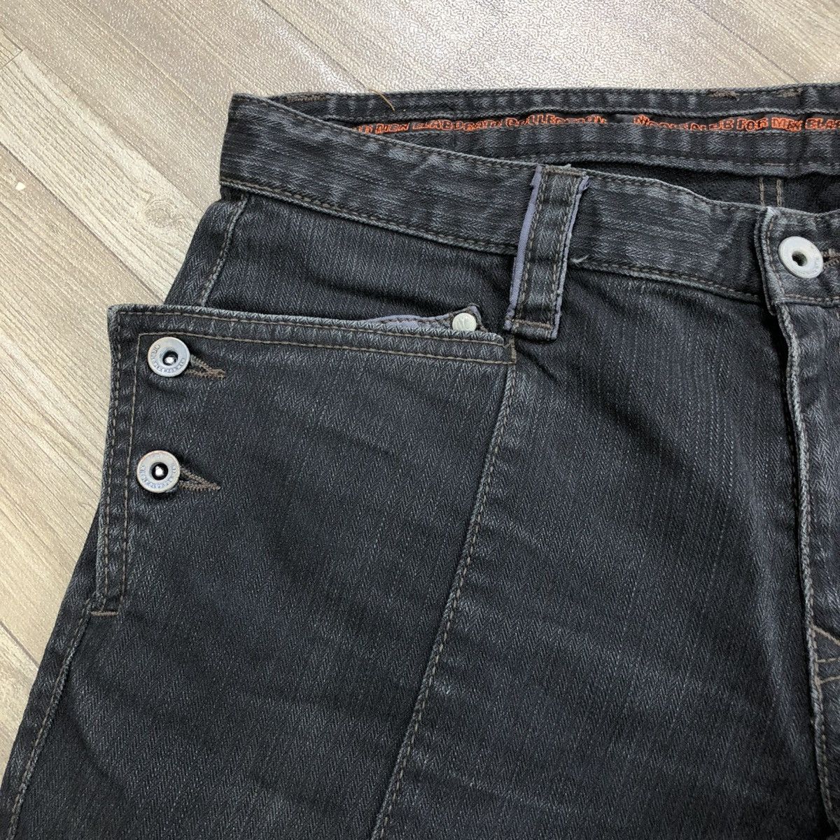 Hysteric Glamour × If Six Was Nine × Nicole Club 🇯🇵 2000s Nicole Club For Men Lgb Harajuku Style Flared Jeans Size US 31 - 6 Thumbnail