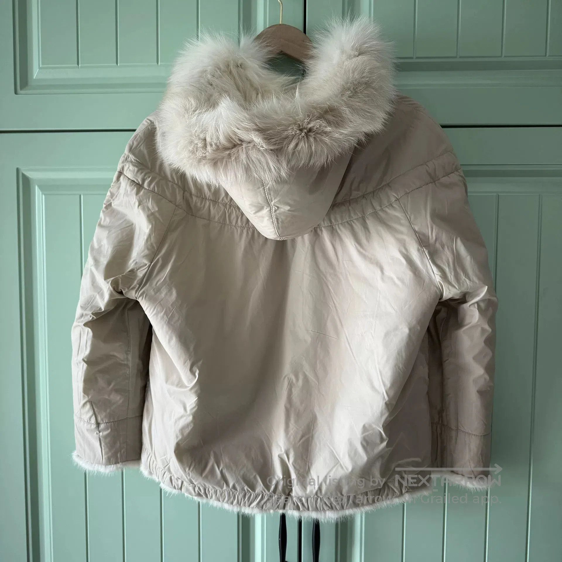 Brunello Cucinelli Brunello Cucinelli Beige Mink Coat. Size US M / EU 48-50 / 2 - 7 Thumbnail