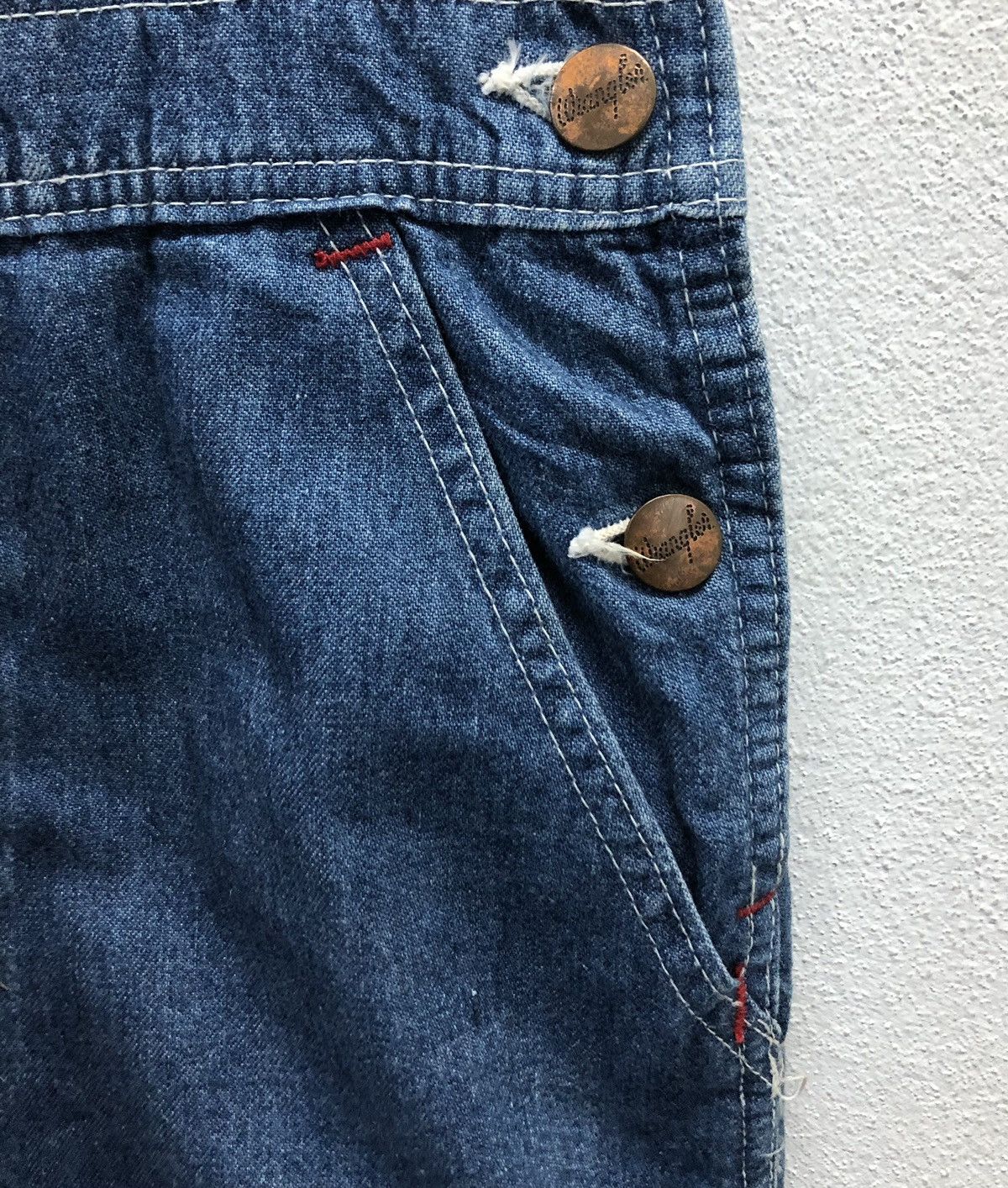 Wrangler Vintage Wrangler It Is For Heavy Duty Overalls Size US 29 - 9 Thumbnail