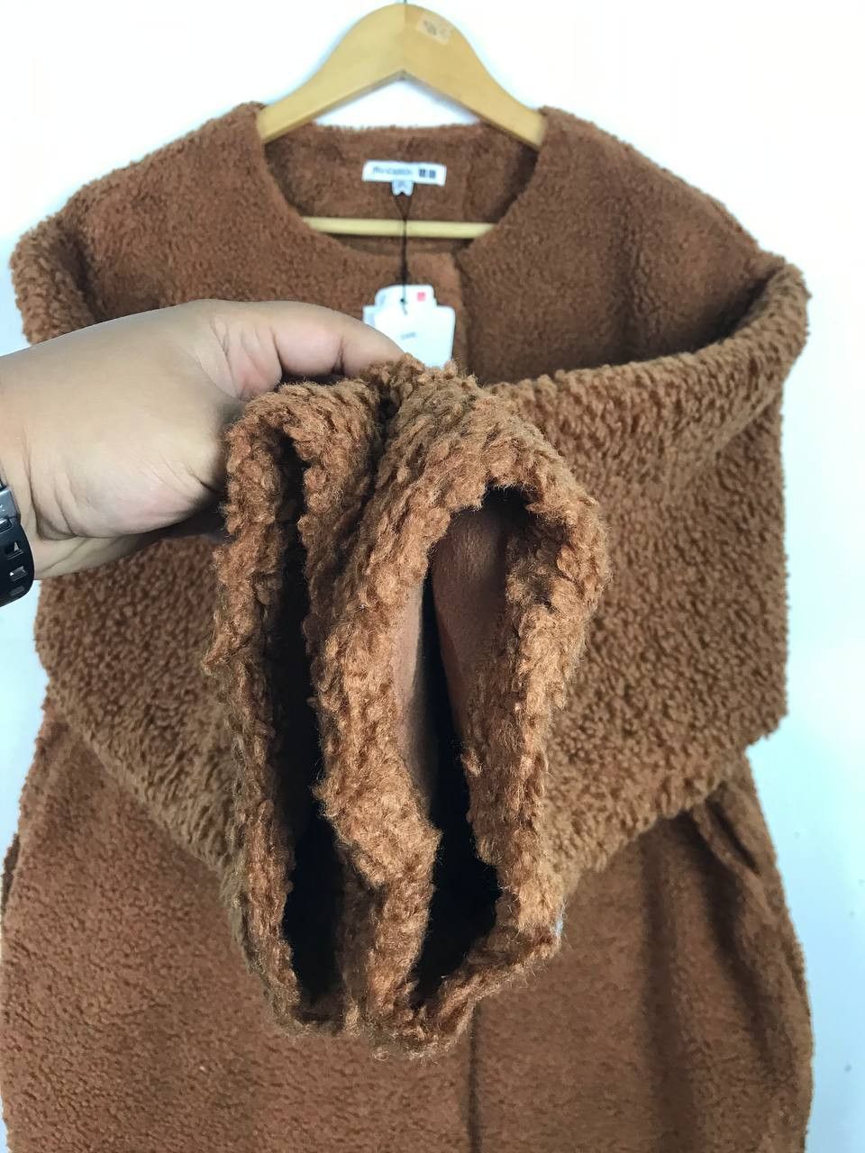 JW Anderson × Japanese Brand × Uniqlo Uniqlo JWanderson Sherpa Long Jacket New With Tag Size US XXL / EU 58 / 5 - 7 Thumbnail
