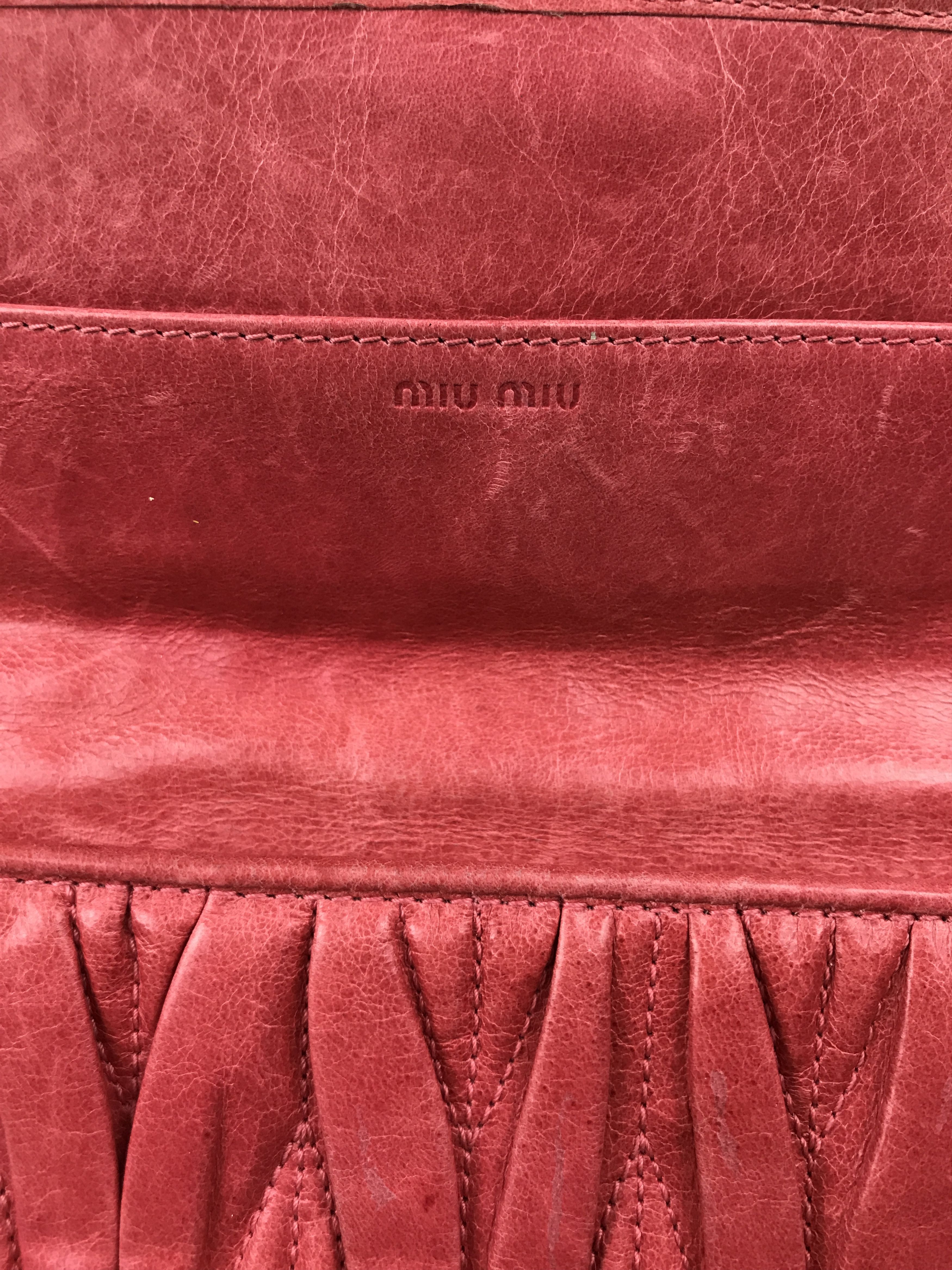 Miu Miu × Vintage Miu Miu Bifold Long Wallet Size ONE SIZE - 12 Thumbnail