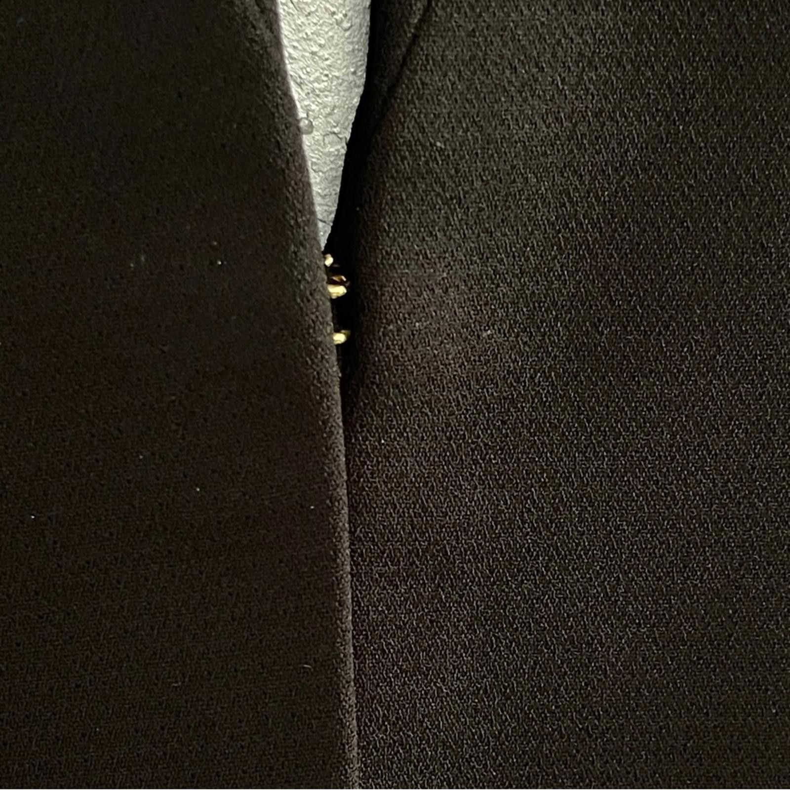 DKNY DKNY Black Business Vest Suit with Gold Accent - NWOT Size XS / US 0-2 / IT 36-38 - 6 Thumbnail