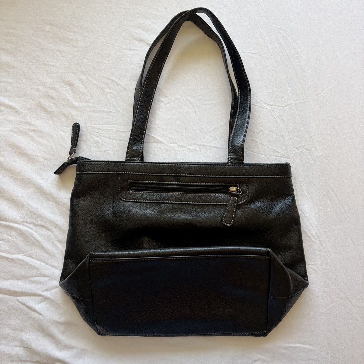 Other Croft and barrow black faux leather shoulder bag Size ONE SIZE - 2 Thumbnail