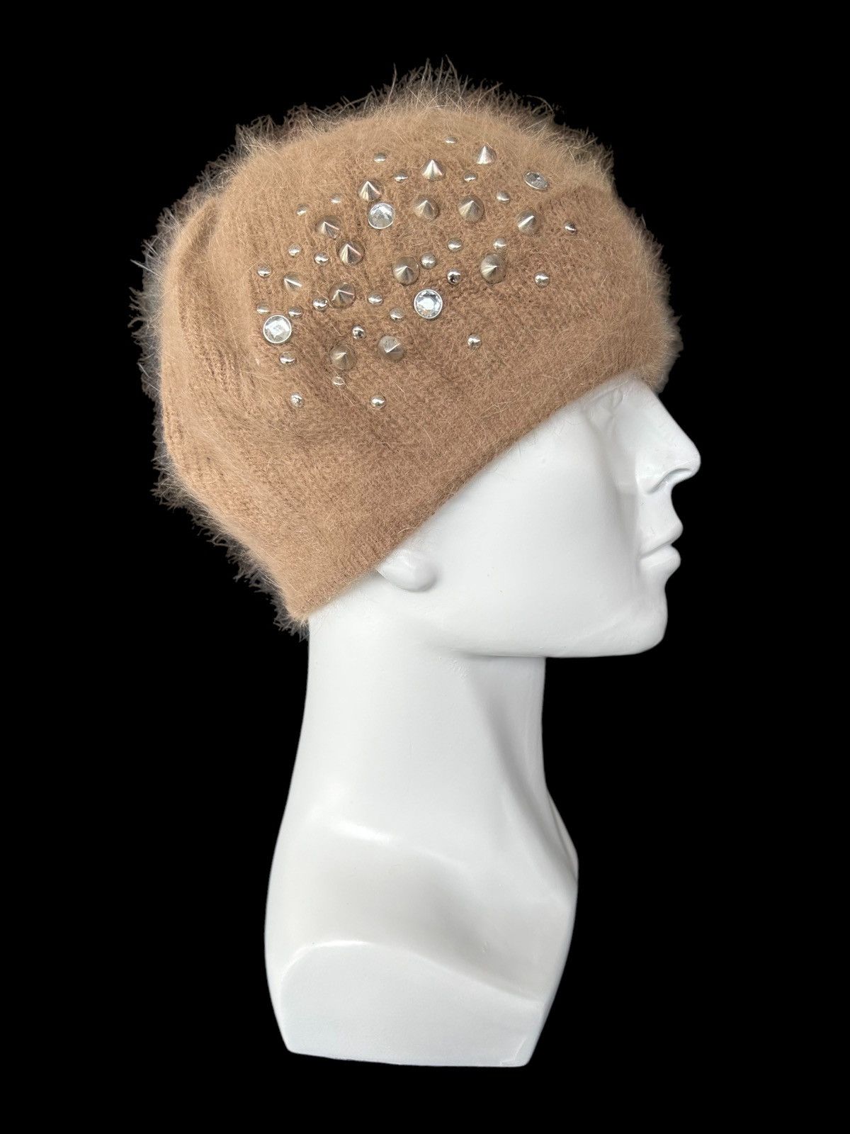 Japanese Brand × Kapital × Vintage CECIL Mc BEE Punk Bondage Style fur Hats 🎌☠️☠️ Size ONE SIZE - 1 Thumbnail