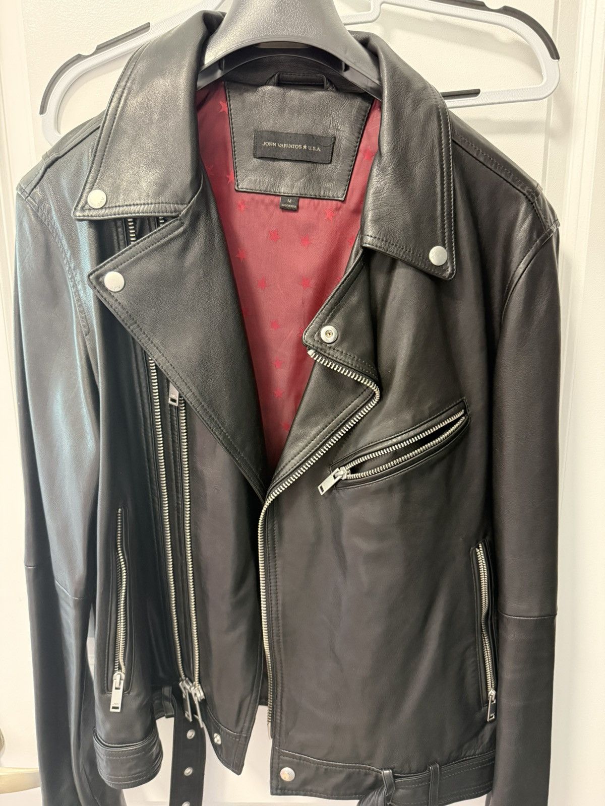 John Varvatos John Varvatos Leather Jacket Size US M / EU 48-50 / 2 - 1 Thumbnail