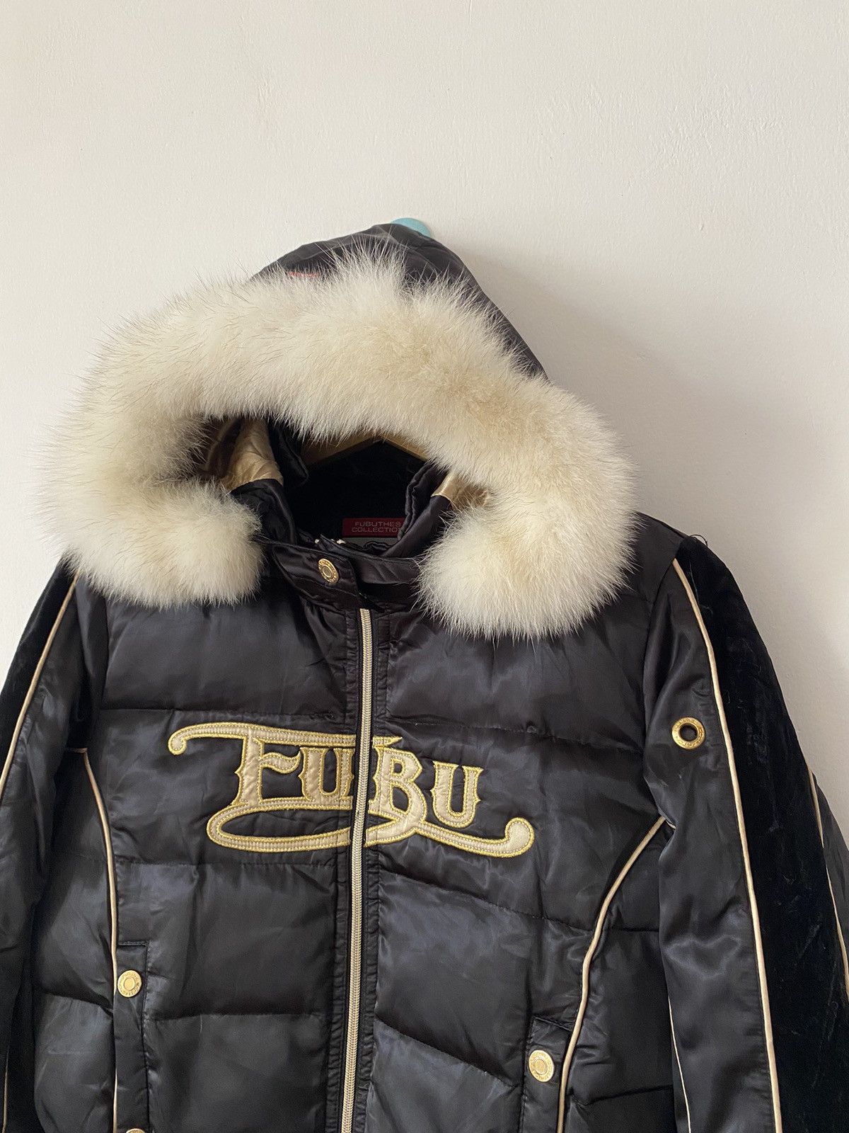 GOSTAR DE FUGA × If Six Was Nine × Le Grande Bleu (L.G.B.) Vintage Fubu Fur Winter Puffer Jacket Size US M / EU 48-50 / 2 - 3 Thumbnail