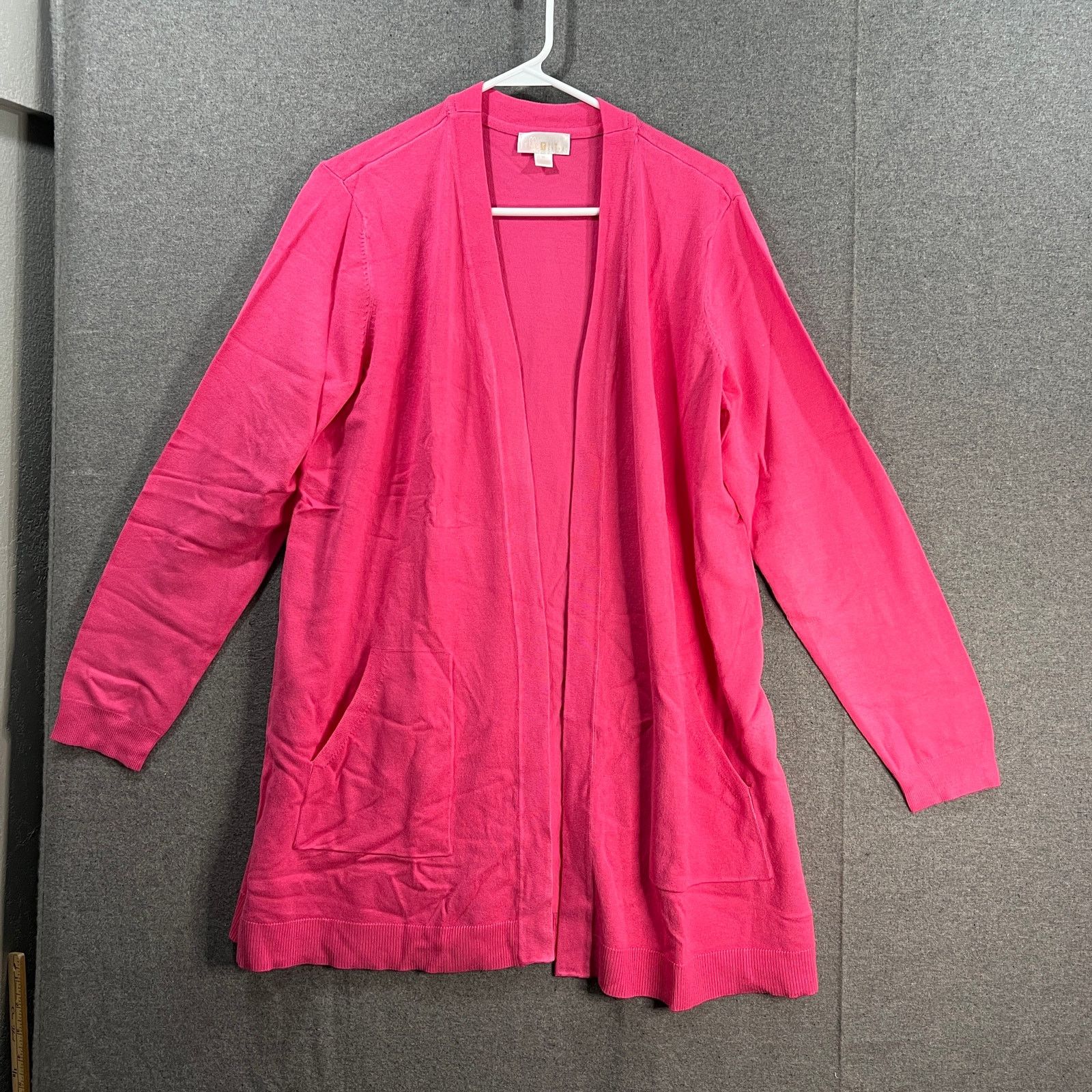 Other Belle by Kim Gravel Feather Knit Long Cardigan Size M / US 6-8 / IT 42-44 - 1 Thumbnail