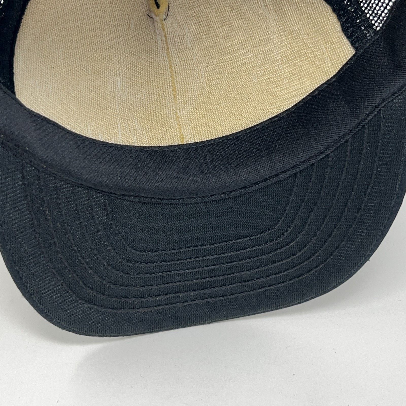 Vintage Vintage 80s Over The Hill Trucker Hat Baseball Cap Black Size ONE SIZE - 4 Thumbnail