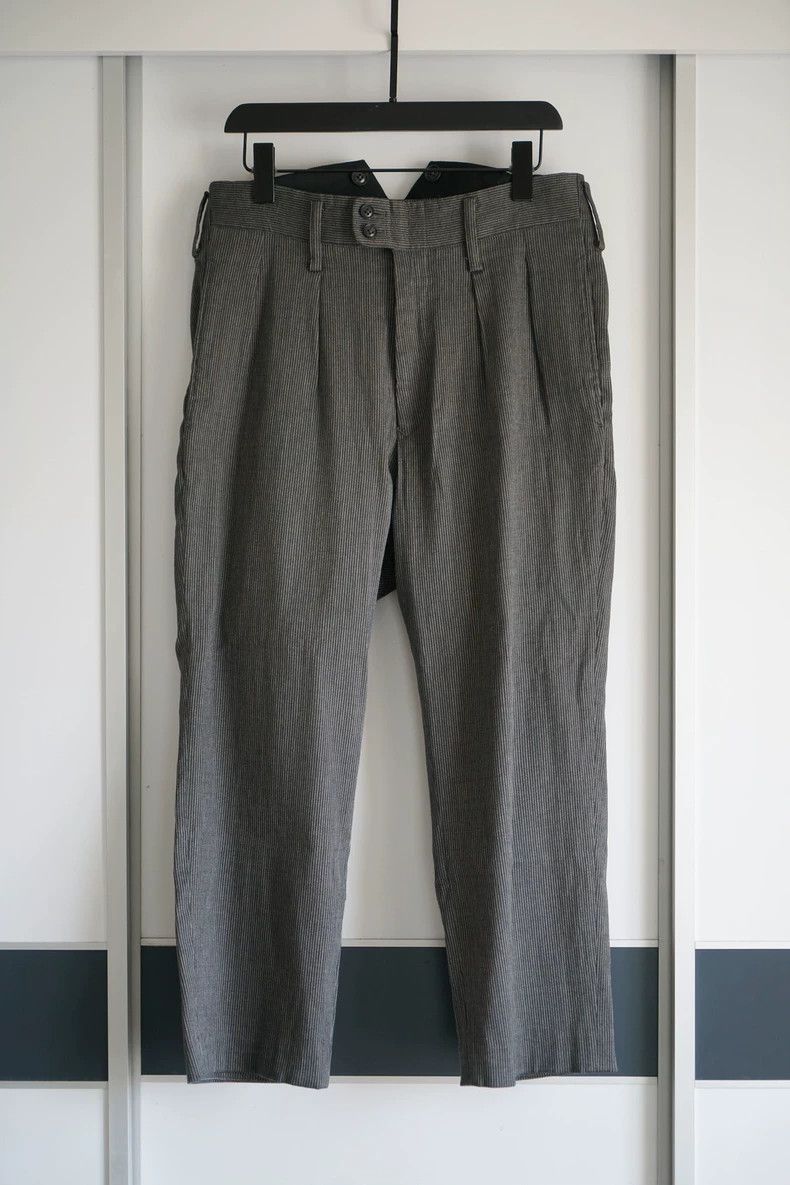 Yohji Yamamoto Yohji Yamamoto Yohji Yamamoto Striped Floral Suit Set Size US S / EU 44-46 / 1 - 5 Thumbnail