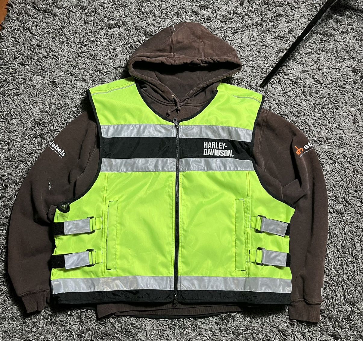 Harley Davidson HARLEY DAVIDSON HI-VISIBILITY REFLECTIVE VEST SIZE XXL Size US XXL / EU 58 / 5 - 3 Thumbnail
