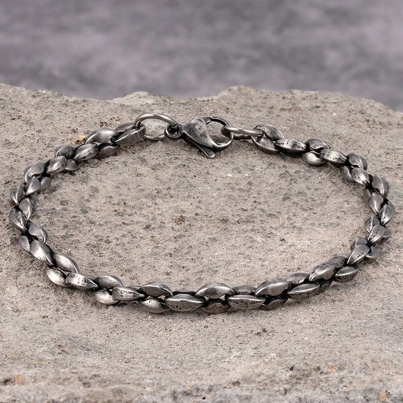 Other Punk Rock Retro Link Chain Bracelet Bangles Gift For Him Size ONE SIZE - 1 Thumbnail