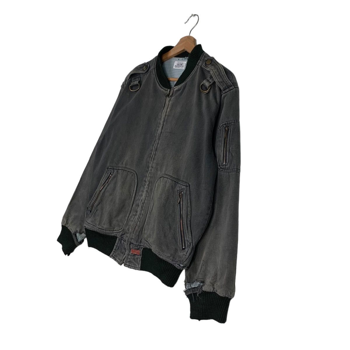 Japanese Brand HALEI-WA Casual Wear Bomber Jacket #0222-C10 Size US L / EU 52-54 / 3 - 2 Thumbnail