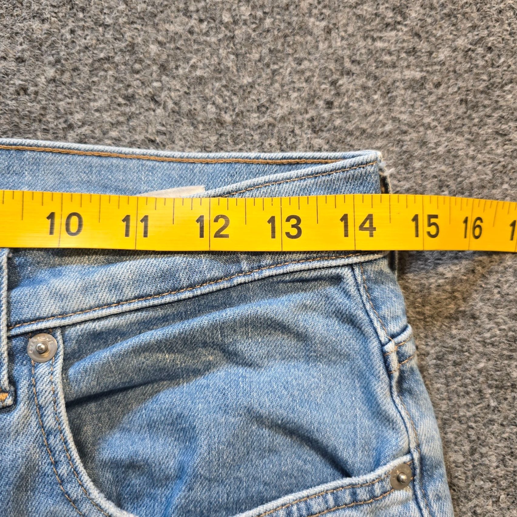 Everlane Everlane Jeans Women High Rise Cheeky Tapered Leg Denim Cropped Blue 28 Regular Inseam 27 90s Distressed—Capable Capsule Basic Size 28" / US 6 / IT 42 - 5 Thumbnail
