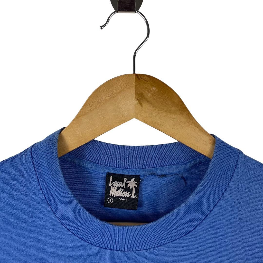 Vintage Vintage 90s LOCAL MOTION big logo back hit Surfing tee Size US S / EU 44-46 / 1 - 5 Thumbnail