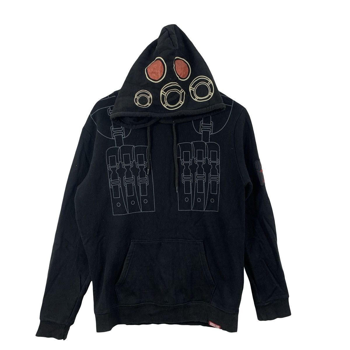Other TACTICAL STRAP GRAPHIC Hoodie with Steampunk Goggle Hood Size US L / EU 52-54 / 3 - 5 Thumbnail
