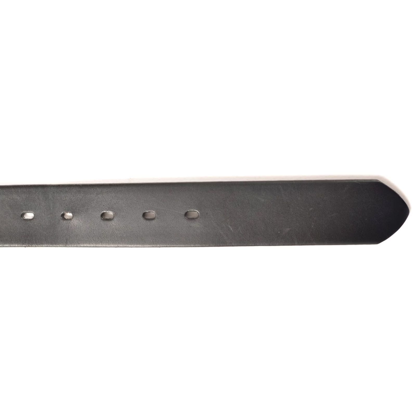 Johnston & Murphy Johnston & Murphy Black Genuine Leather Belt 75-6609 Made in USA Size 38 Belt Mens Black USA Leather 75-6609, Size 38 Size 38 - 3 Thumbnail