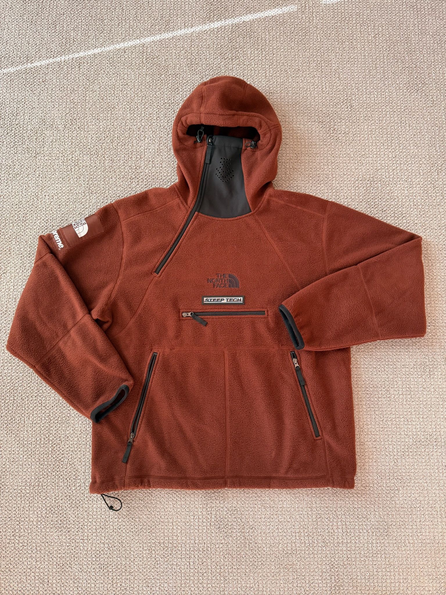Supreme × The North Face Supreme Steep Tech Fleece Pullover Multi