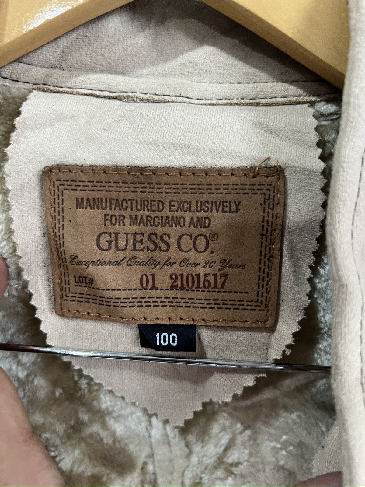Guess 🔥Rare Guess Sherpa Zipper Jacket Size US M / EU 48-50 / 2 - 13 Thumbnail