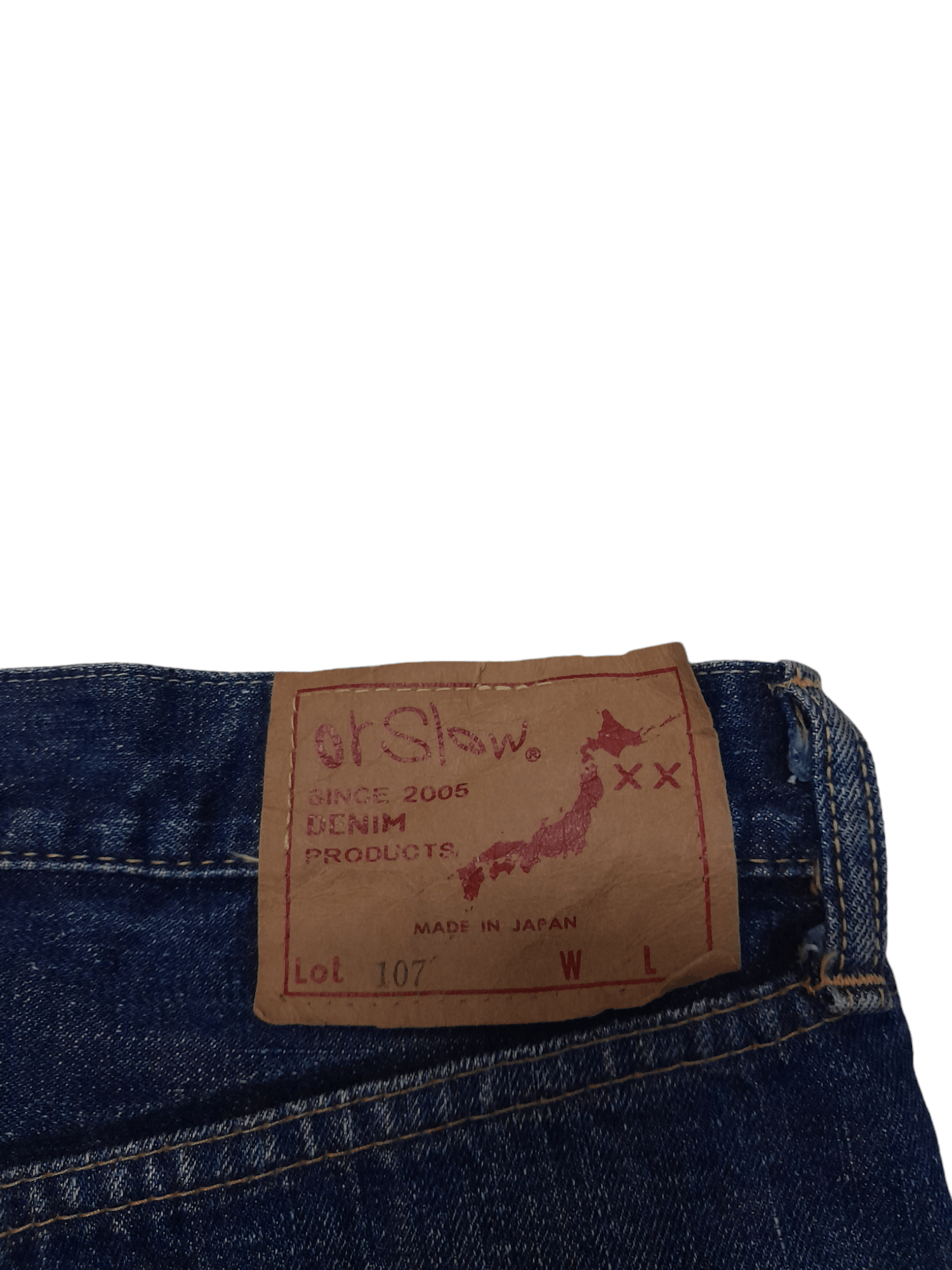 Orslow Orslow 107 Selvedge Denim Japan Ichiro Nakatsu (F340) W33 Size US 33 - 4 Thumbnail