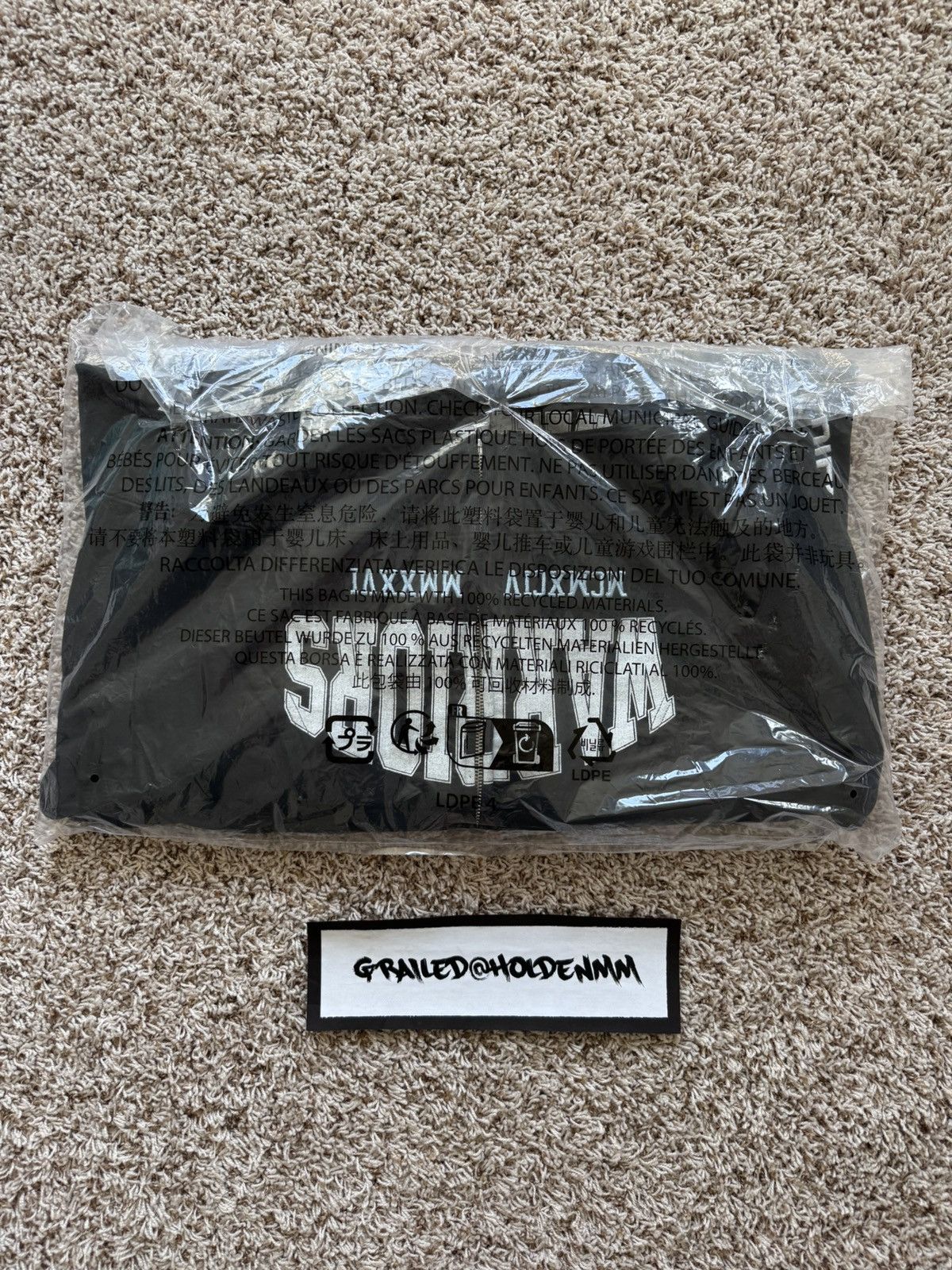 Supreme Warriors Appliqué Zip Up Hooded Sweatshirt Black Size US L / EU 52-54 / 3 - 20 Thumbnail