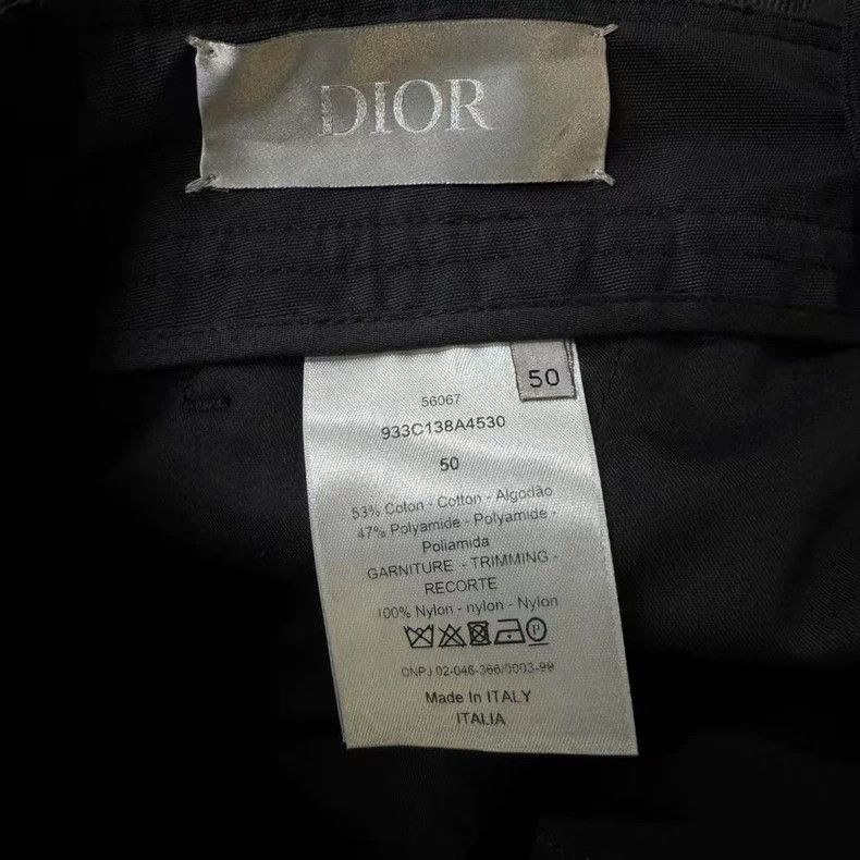 Dior Dior Black Functional Lock Buckle Pants-2506 Size US 44 / EU 60 - 4 Thumbnail