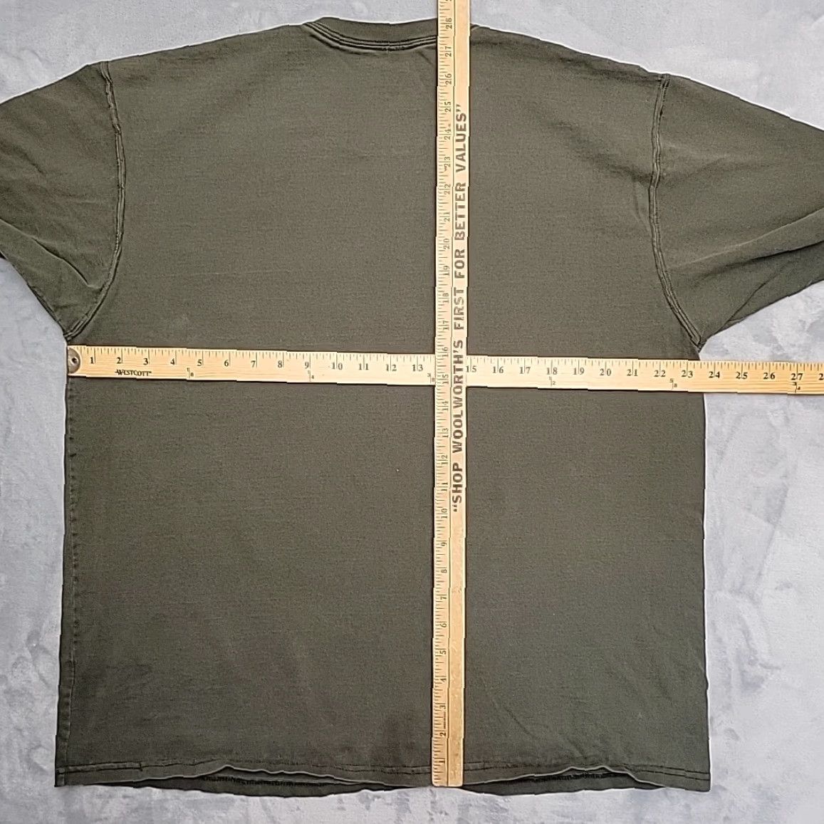Carhartt Carhartt Shirt Mens Large Green Short Sleeve 100% Cotton Work Pocket TEE Size US L / EU 52-54 / 3 - 7 Thumbnail