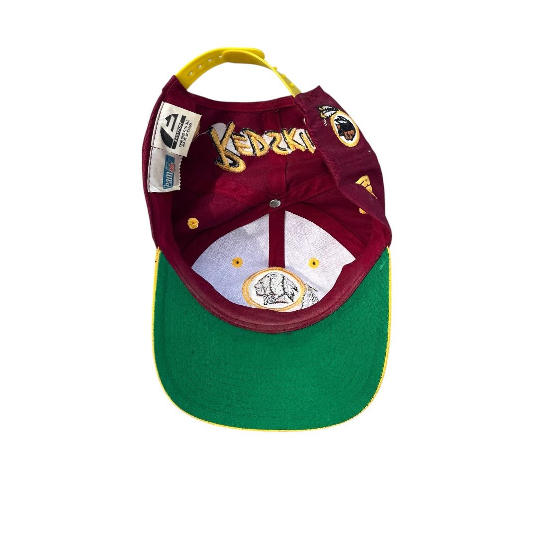 NFL × Vintage VINTAGE Washington Redskins AOP Snapback Hat Size ONE SIZE - 4 Thumbnail