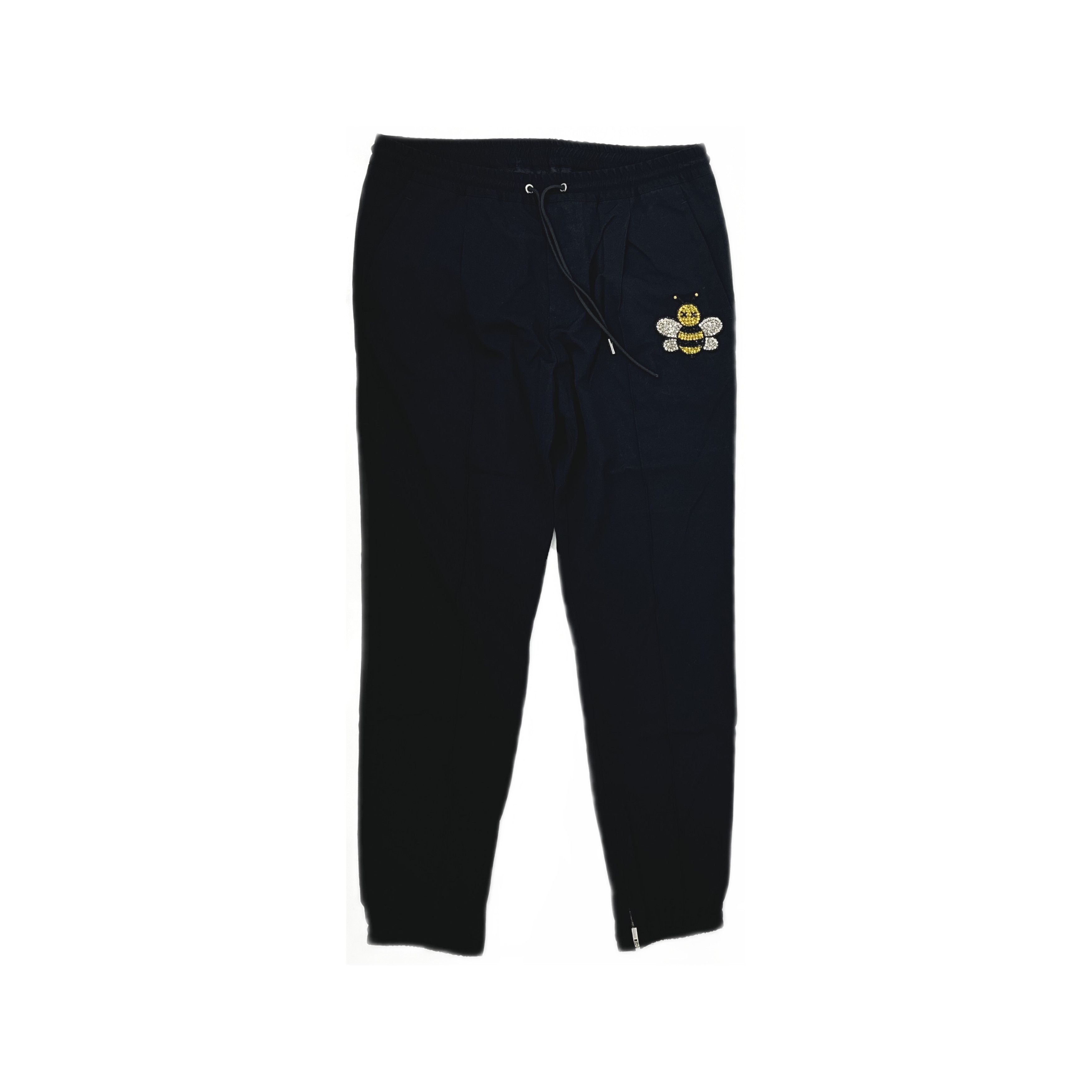 Dior × Hedi Slimane Dior Homme 07AW Runway Black Drop Crotch Pants