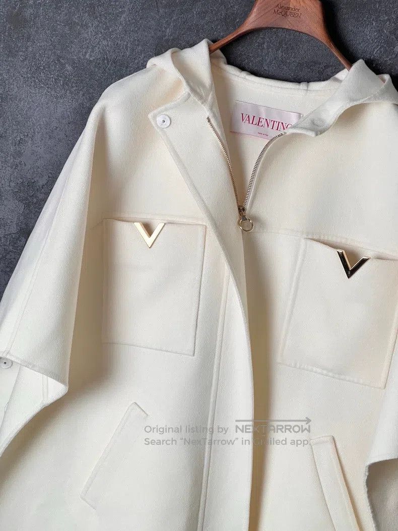 Valentino Valentino Hooded cape coat Size M / US 6-8 / IT 42-44 - 6 Thumbnail