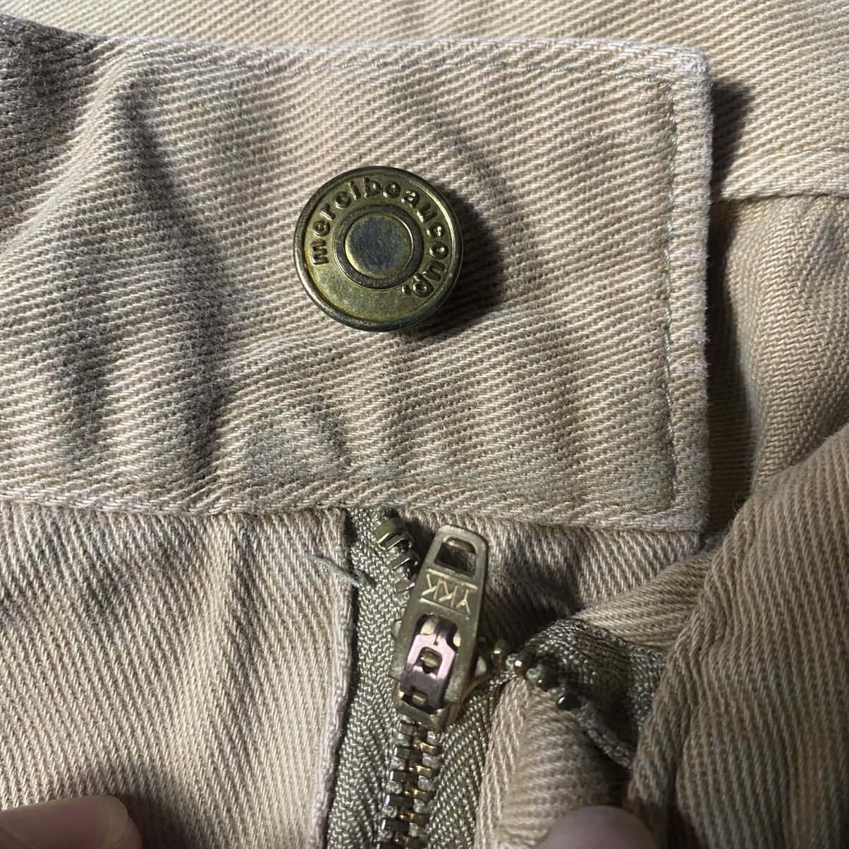 Issey Miyake Mercibeacoup by Issey Miyake Drop Crotch Fatigue Pants Size US 30 / EU 46 - 3 Thumbnail