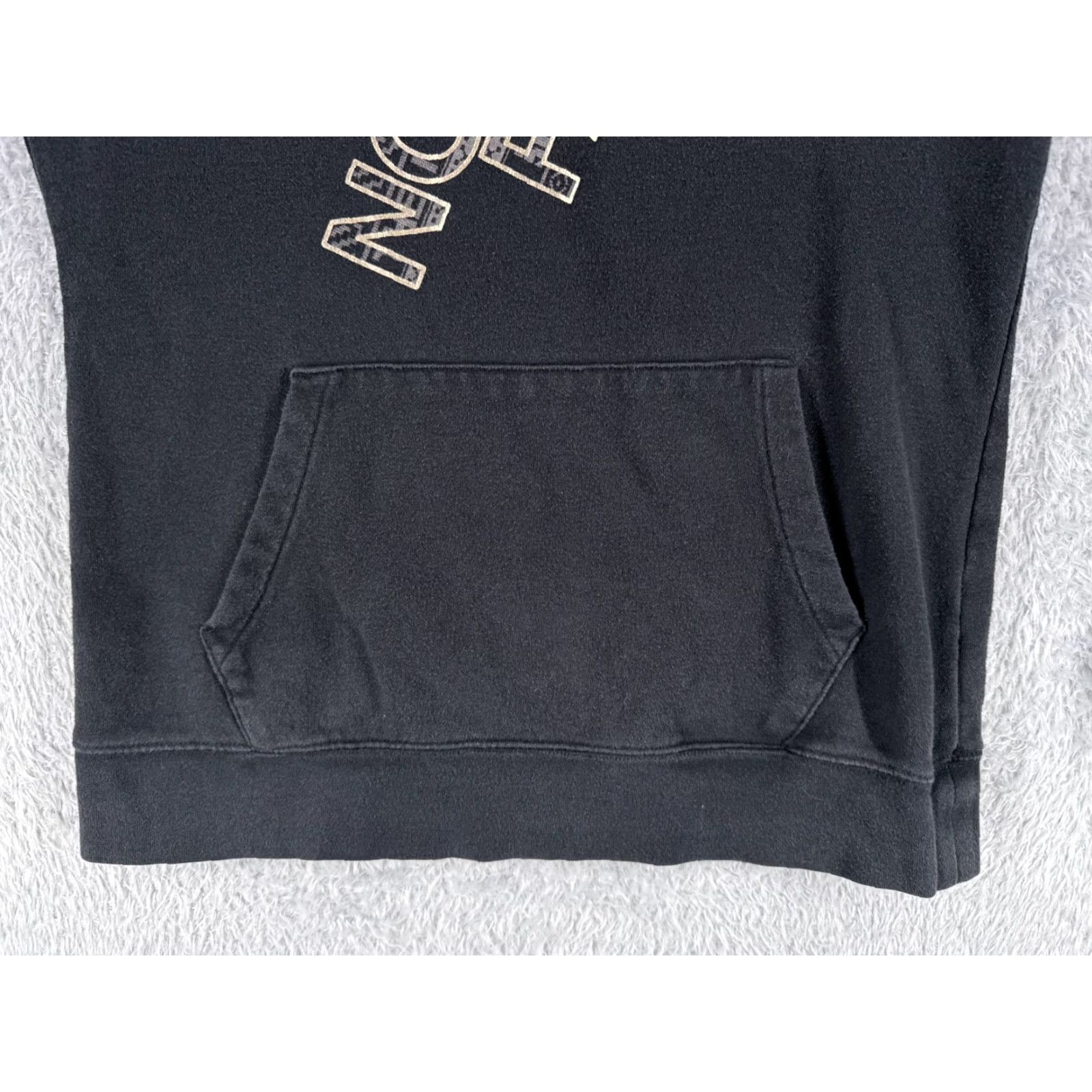 The North Face The North Face Hoodie Women Medium Black Pullover Sweater Floral Logo Pocket Cotton Blend Size M / US 6-8 / IT 42-44 - 5 Thumbnail