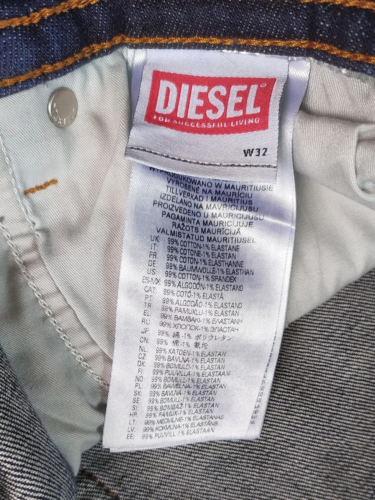 Diesel Diesel THOMMER-X L.30 MENS JEANS T/9755 Size US 32 / EU 48 - 8 Thumbnail