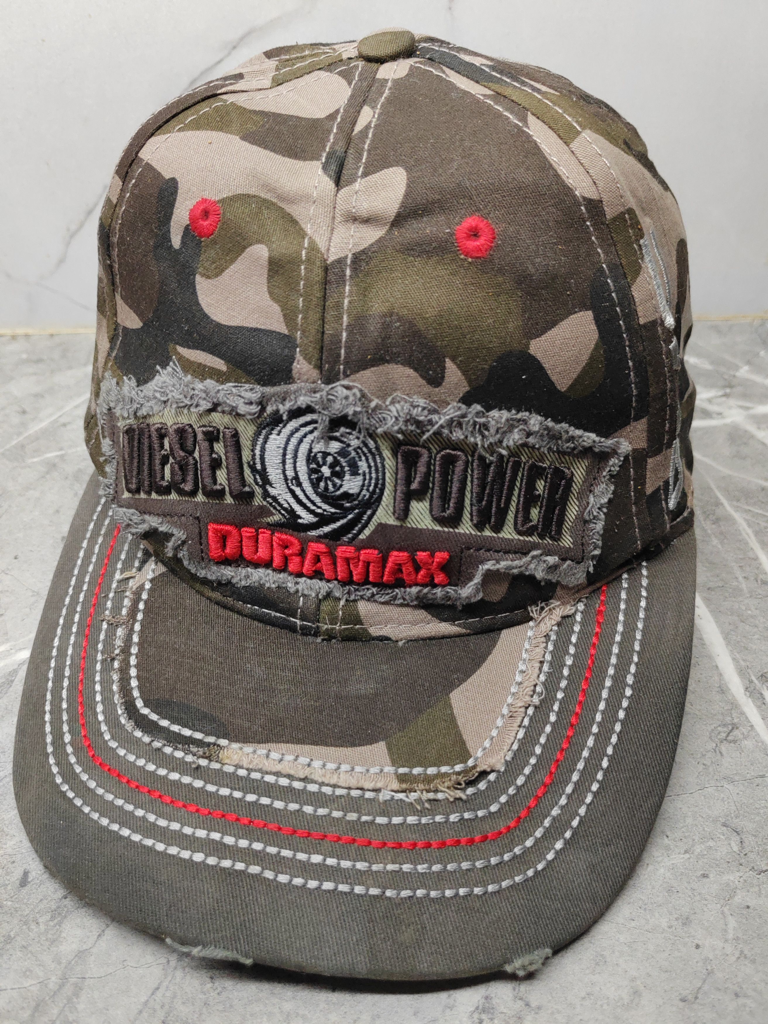 Japanese Brand Vintage GMC Diesel Power Duramax Camo Style Cap Hat Size ONE SIZE - 1 Thumbnail