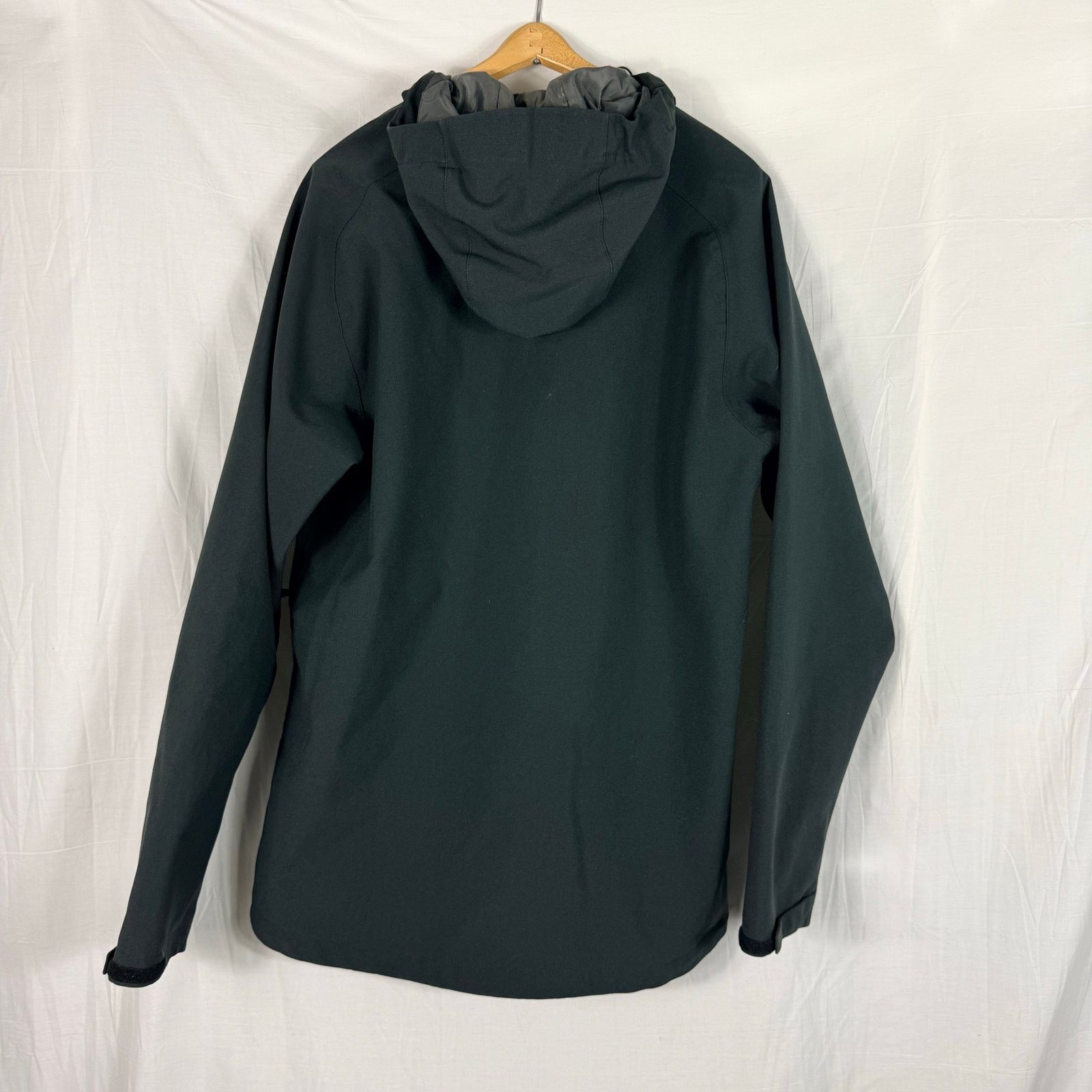 Merrell Merrell Opti-Shell Windbreaker Large Black Hooded Pockets Size US L / EU 52-54 / 3 - 11 Thumbnail