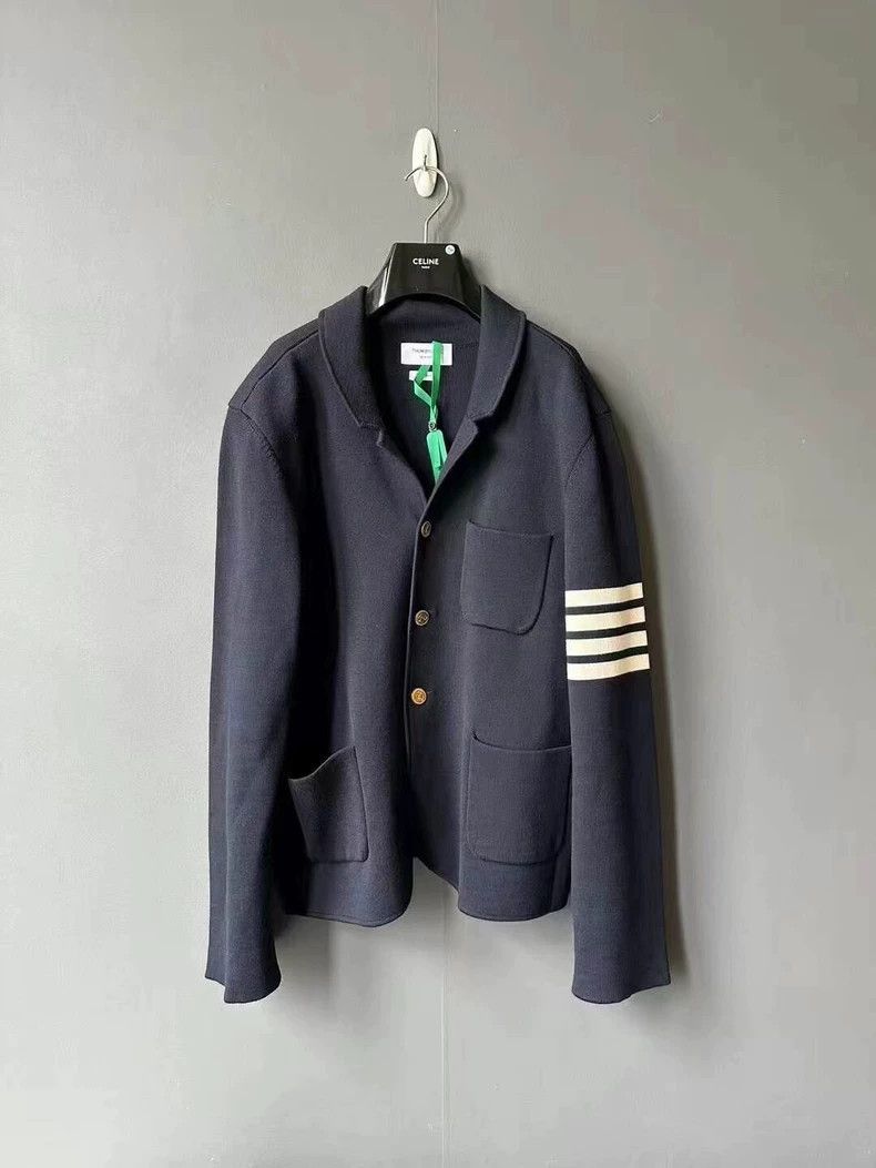 Thom Browne Thom Browne Wool knit suits Size US XXL / EU 58 / 5 - 1 Thumbnail