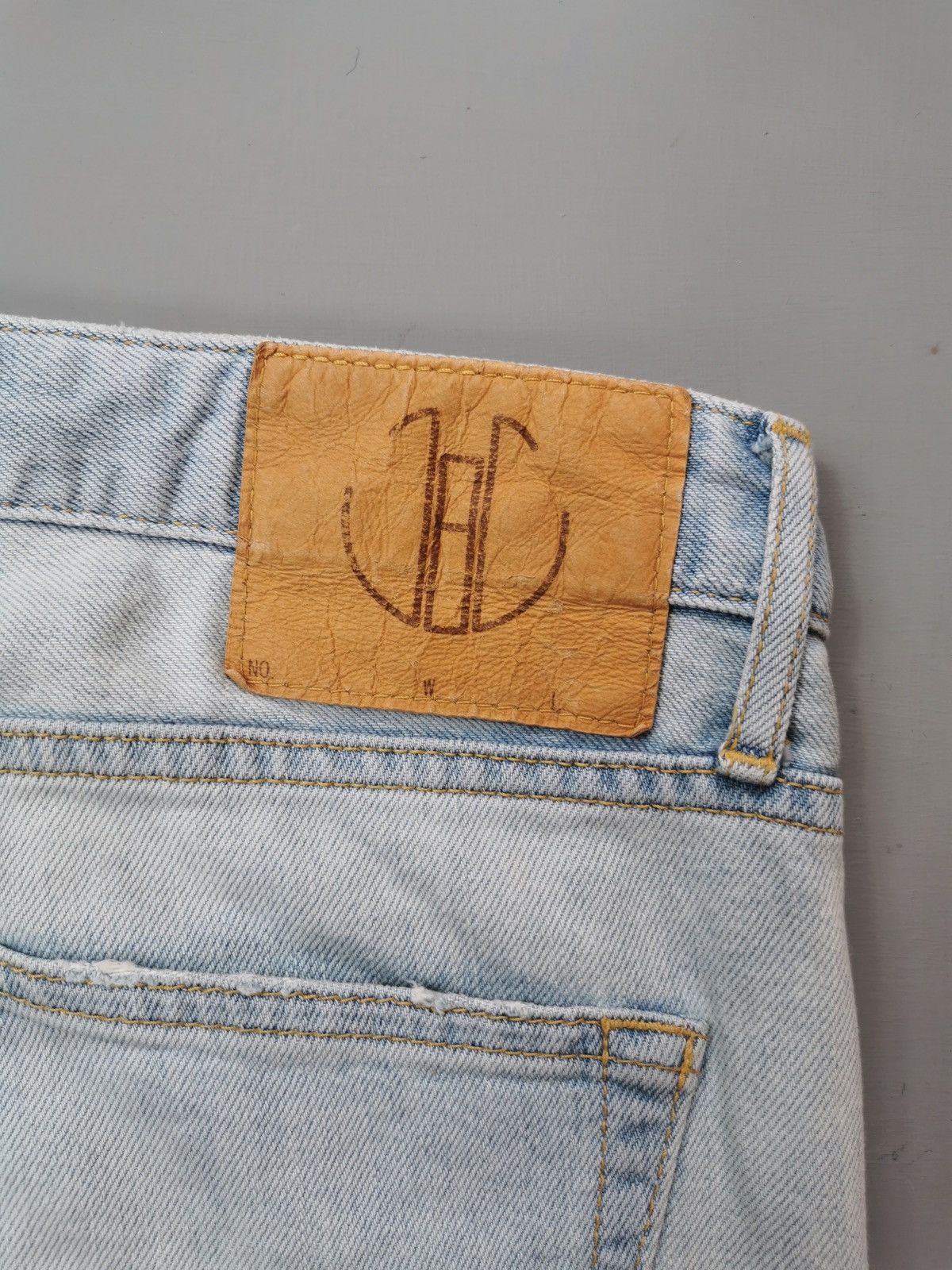 Pure Blue Japan Avila Beach Japan Blue Distressed Reworked Skinny Jeans Size US 30 / EU 46 - 10 Thumbnail