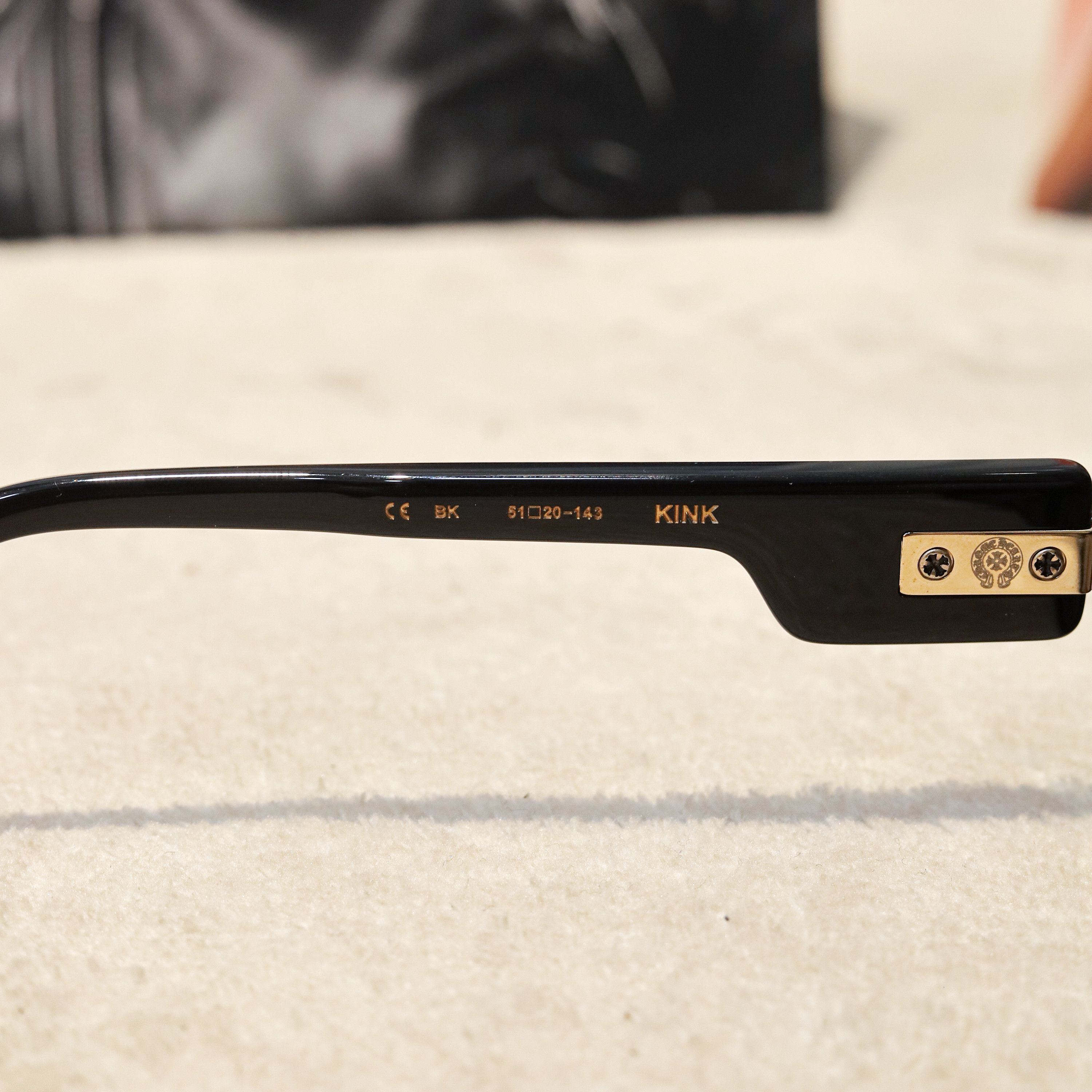 Chrome Hearts CHROME HEARTS Kink Square Sunglasses BLACK Size ONE SIZE - 9 Thumbnail