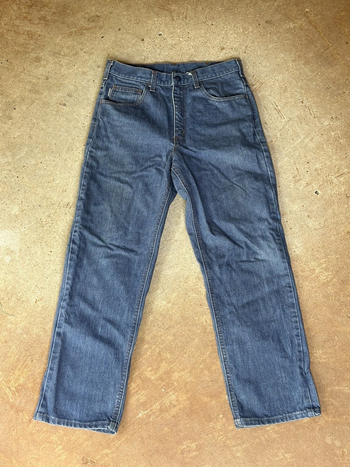 Carhartt Carhartt FR Thick Denim Jeans Size US 32 / EU 48 - 1 Thumbnail